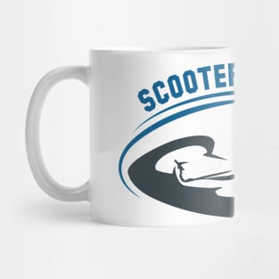 Scooter Diving Club emblem Mug